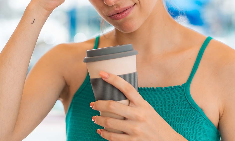 why no caffeine after prp